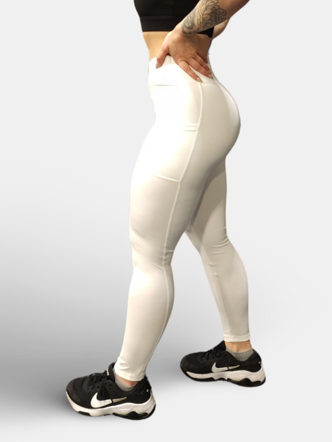 Empowered Leggings White