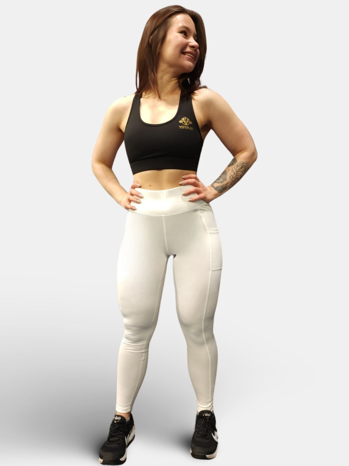 Empowered Leggings White