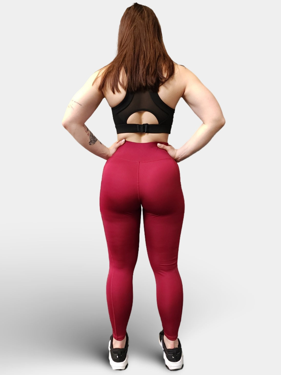 Empowered Leggings Red