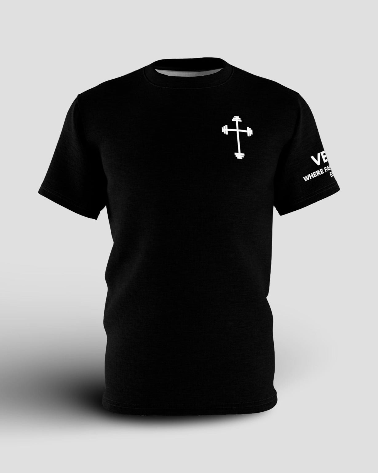 II Corinthians 12:9 Tee - Black
