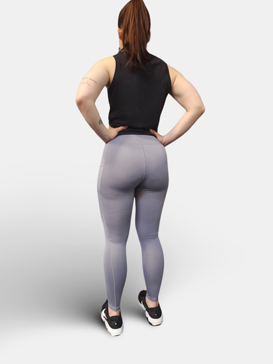 Empowered Leggings Light Gray