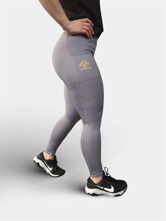 Empowered Leggings Light Gray