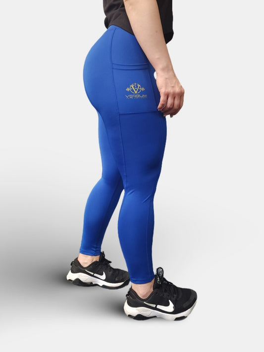 Empowered Leggings Blue